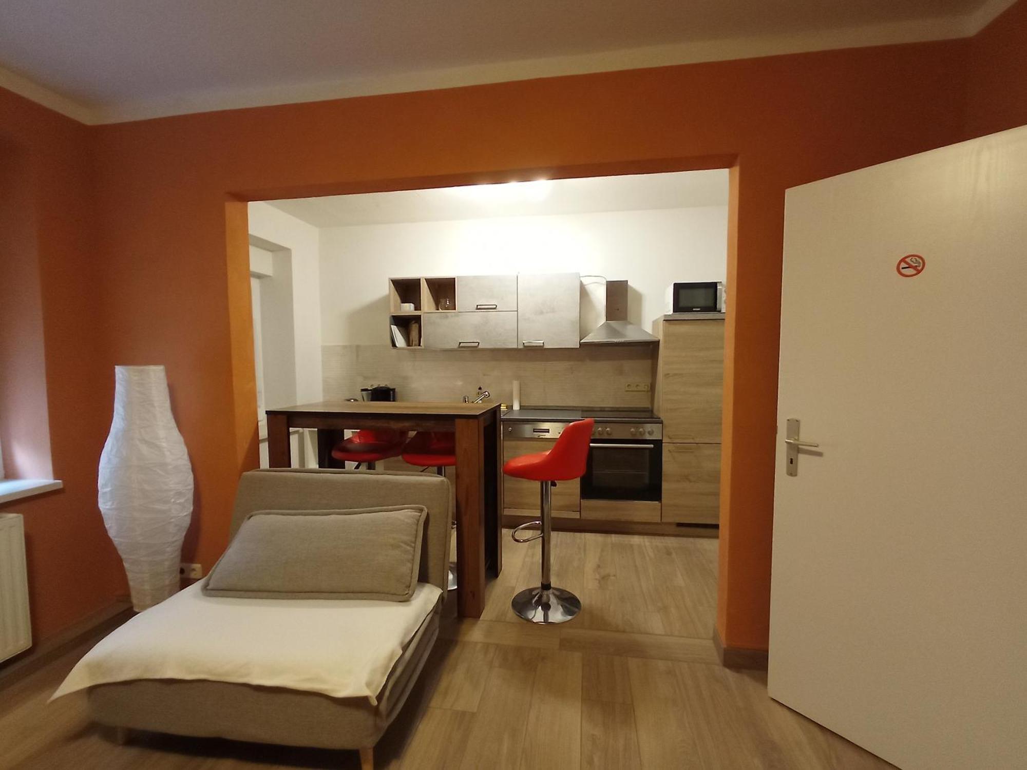 Kleine 1-Raum-Ferienwohnung Mit Hohem Komfort Teuchern Buitenkant foto